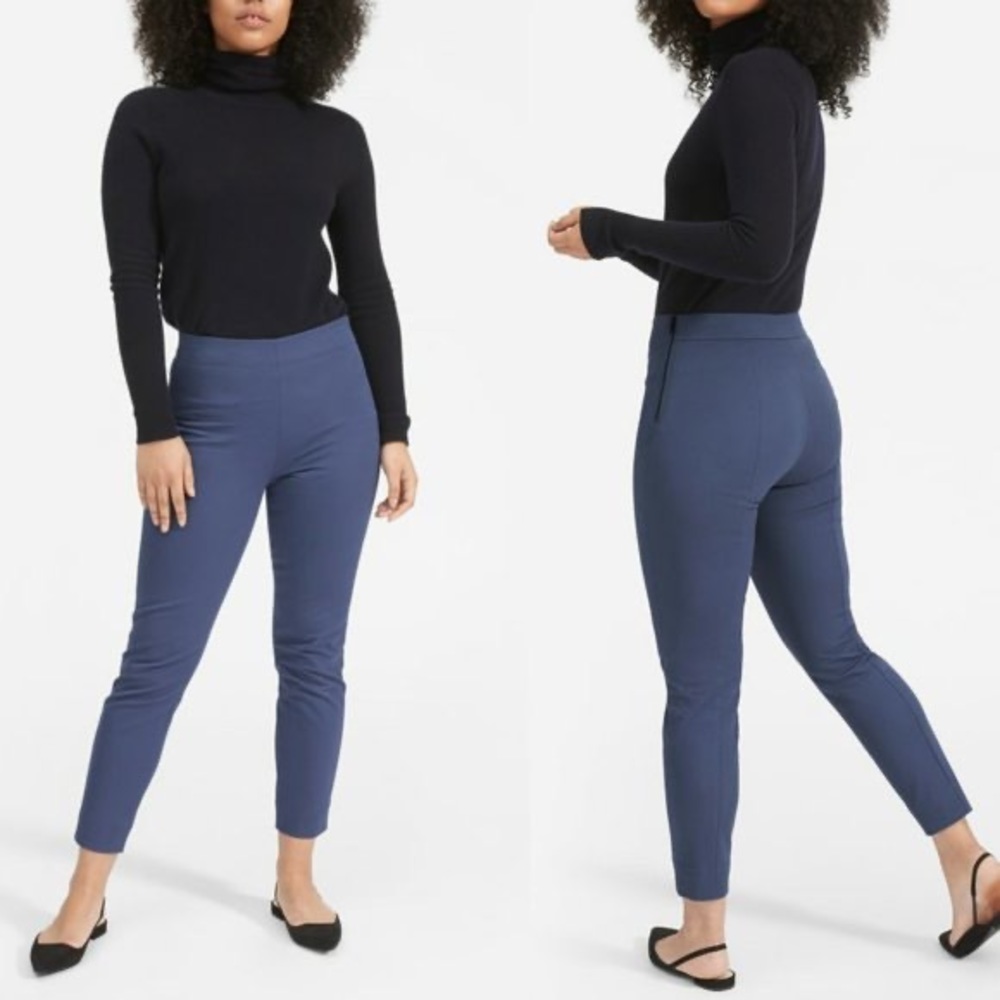 Everlane Side-Zip Stretch Cotton Pants